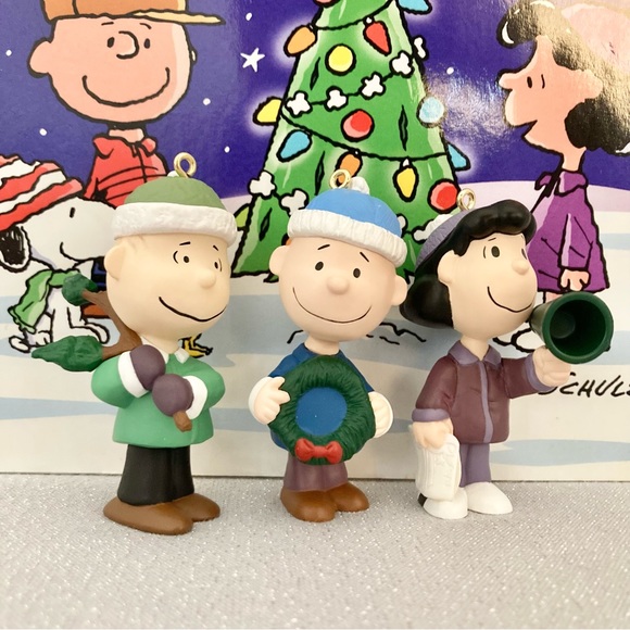 🎄Vtg Peanuts Snoopy Charlie Brown Hallmark+ Bundle - Picture 8 of 16